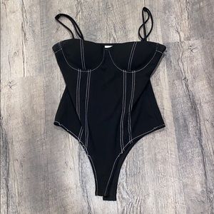 Fashion Nova Corset Bodysuit